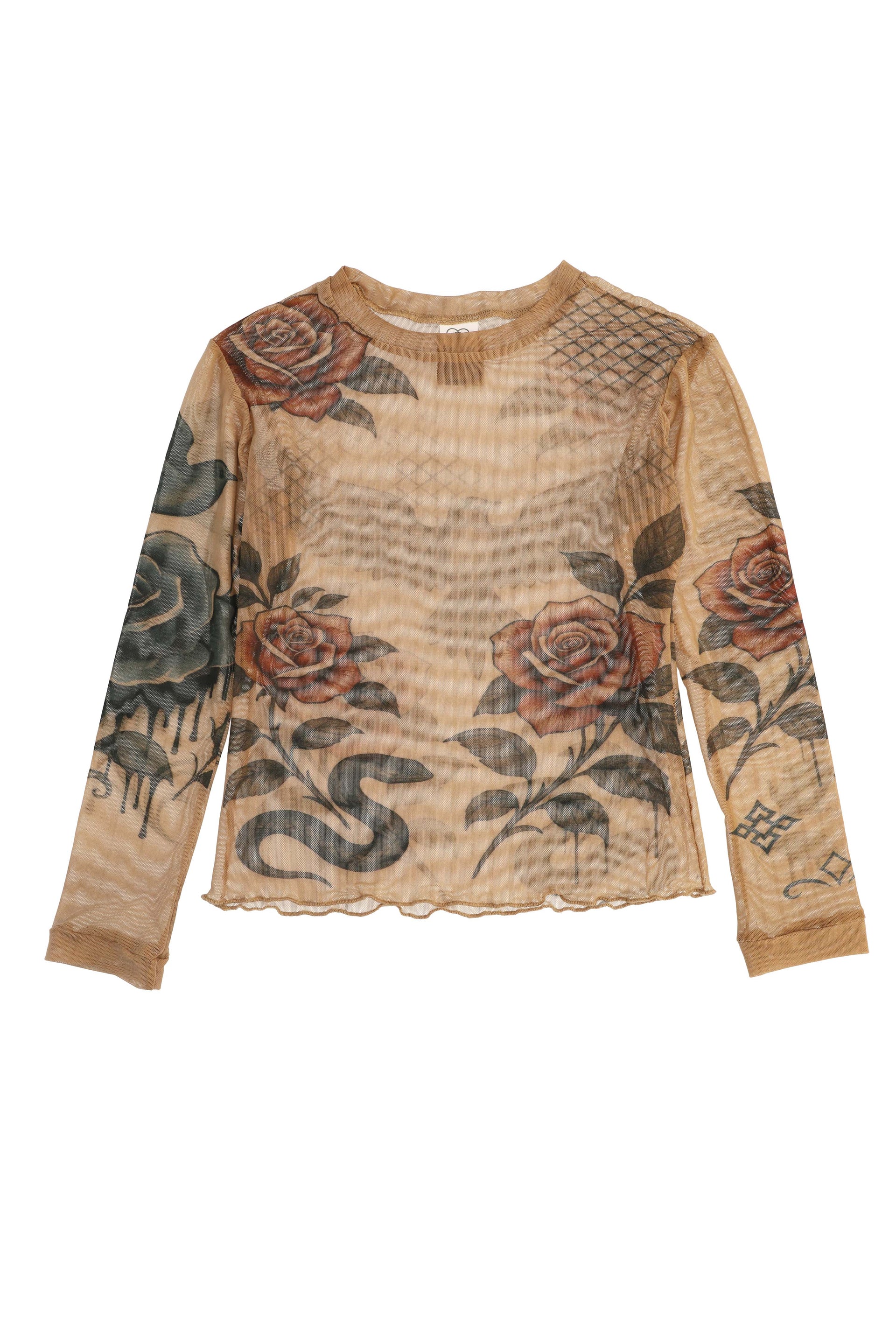 True Skin Mesh Shirt