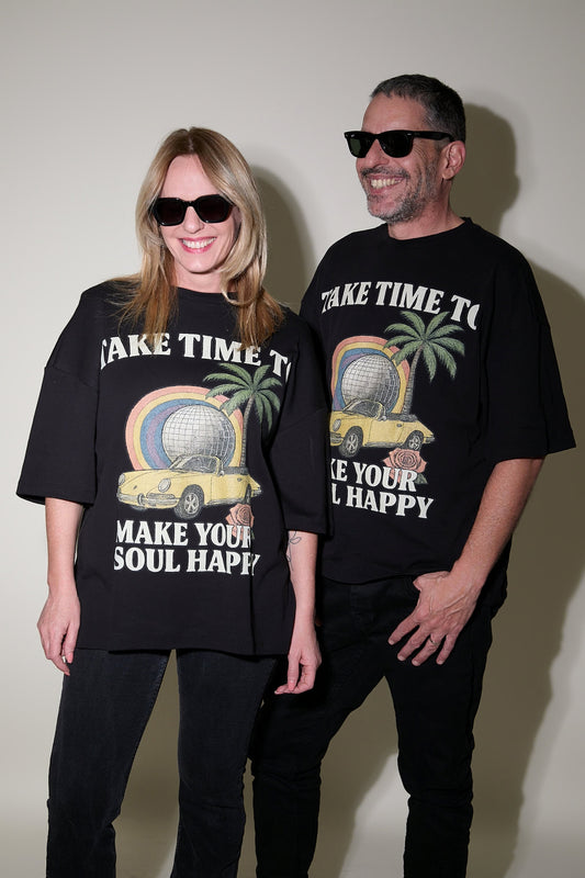 Take Time Oversized Unisex T-Shirt