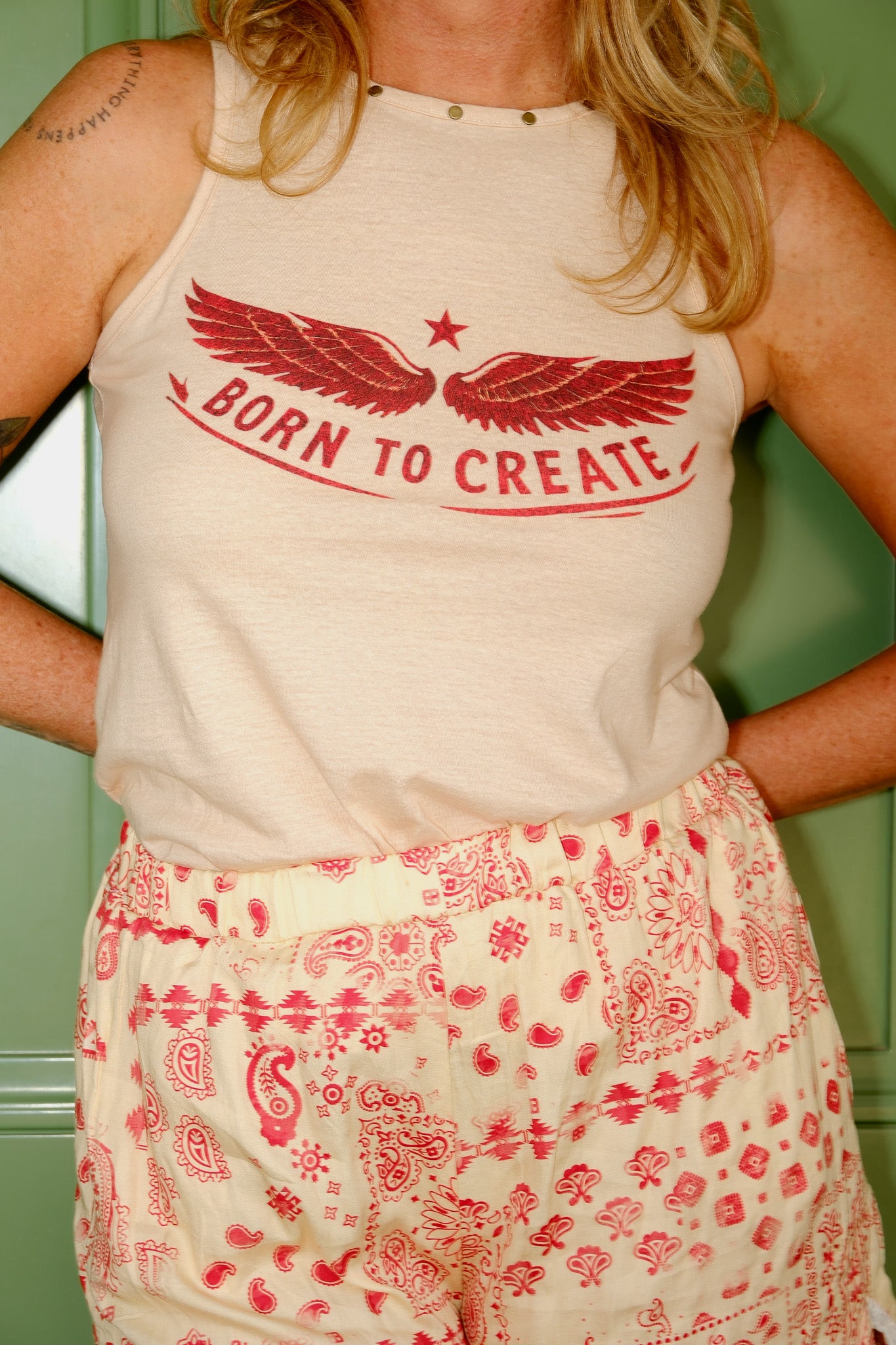 Free Spirit Paisley Shorts