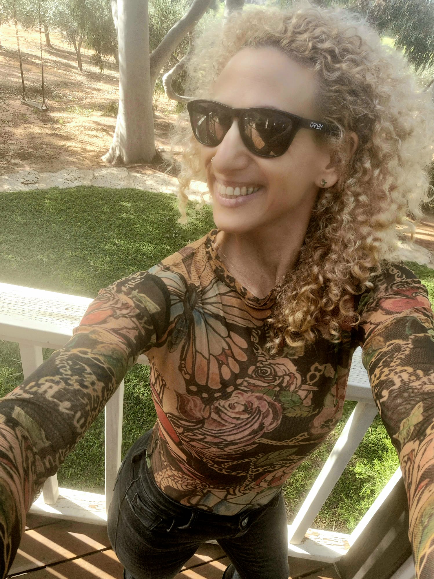 Wild Within – Mesh Top with Original Art Print
