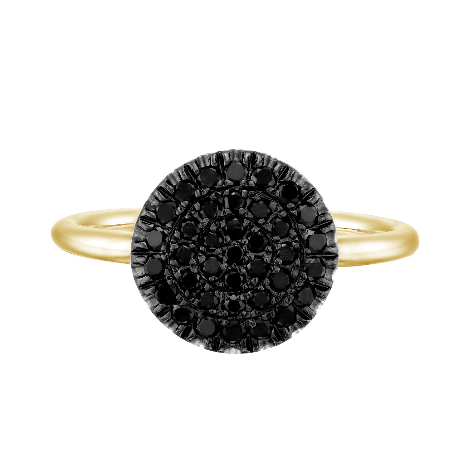 Berry Black Diamond Ring