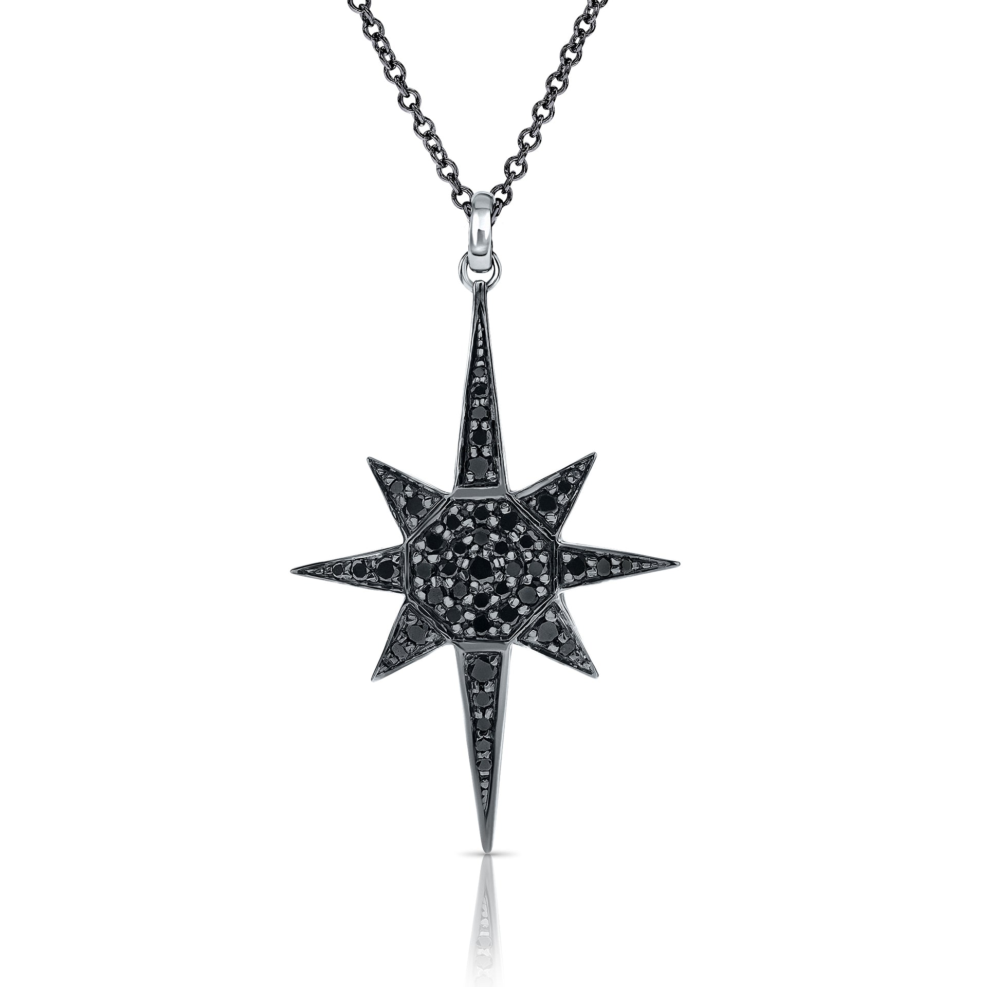 Black Diamond Star Pendant