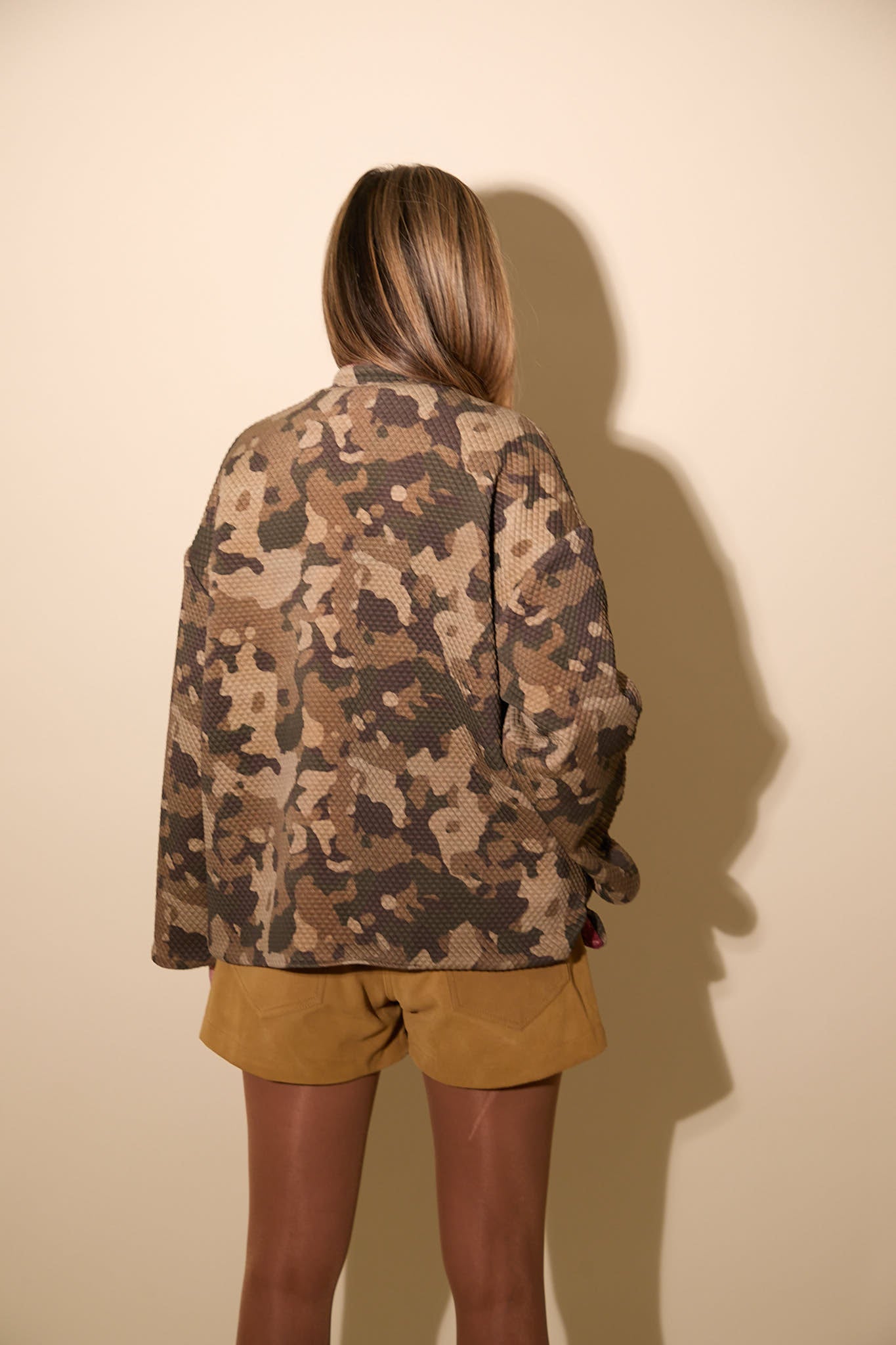Camo & Cherry Paisley Reversible Quilted Jacket