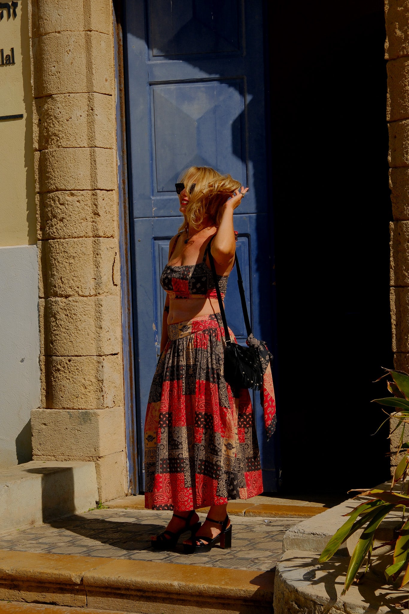 Rebel Paisley Maxi Skirt