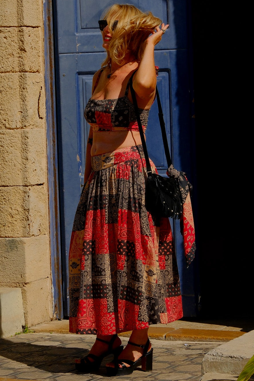 Rebel Paisley Top