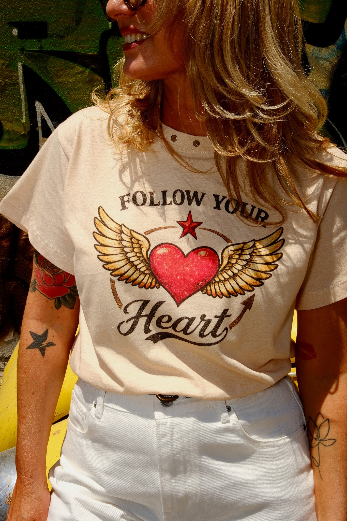 Follow your heart tee