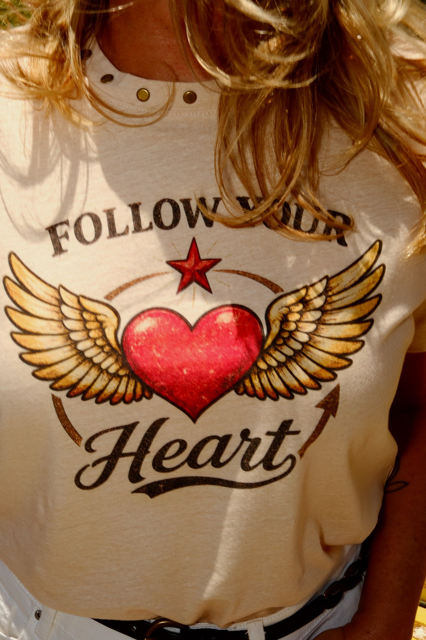 Follow your heart tee